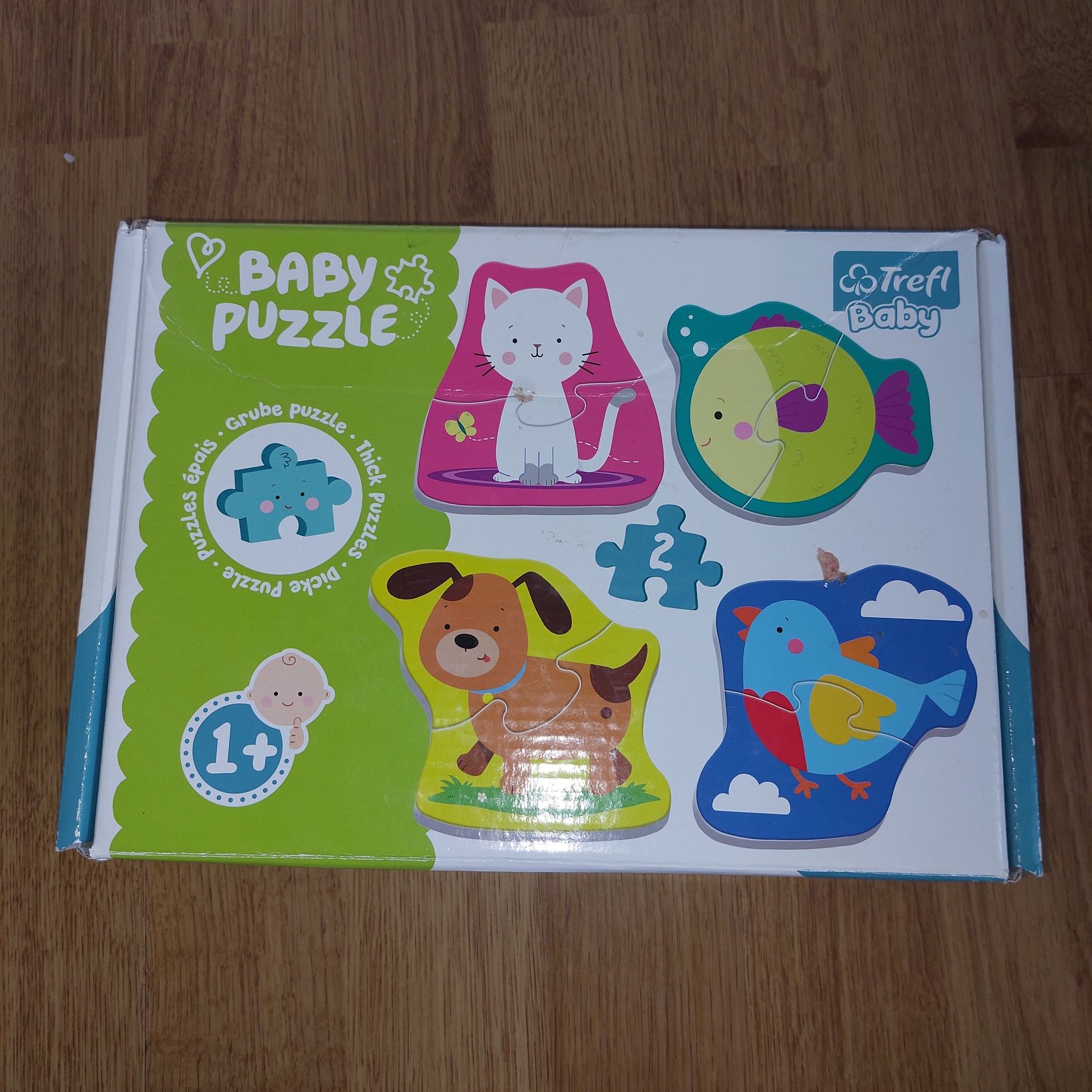 Baby Puzzle Trefl zwierzątka 1+