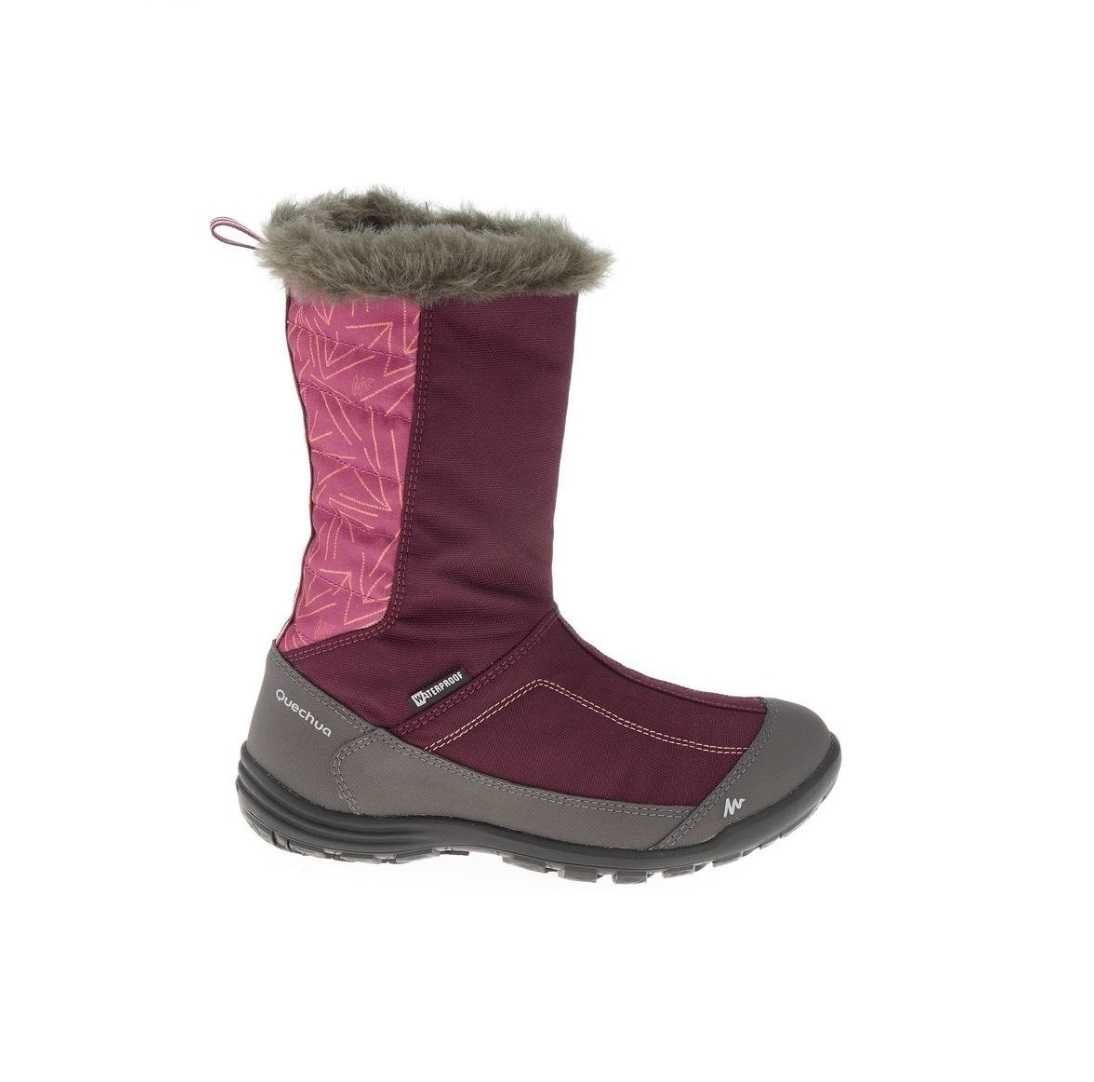 QUECHUA TIKA Buty Zimowe Damskie Śniegowce Kozaki Ocieplane NOWE # 37