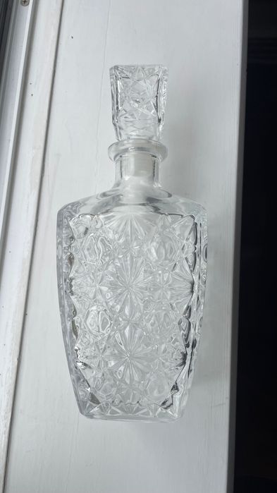 Garrafa De Licor Em Vidro