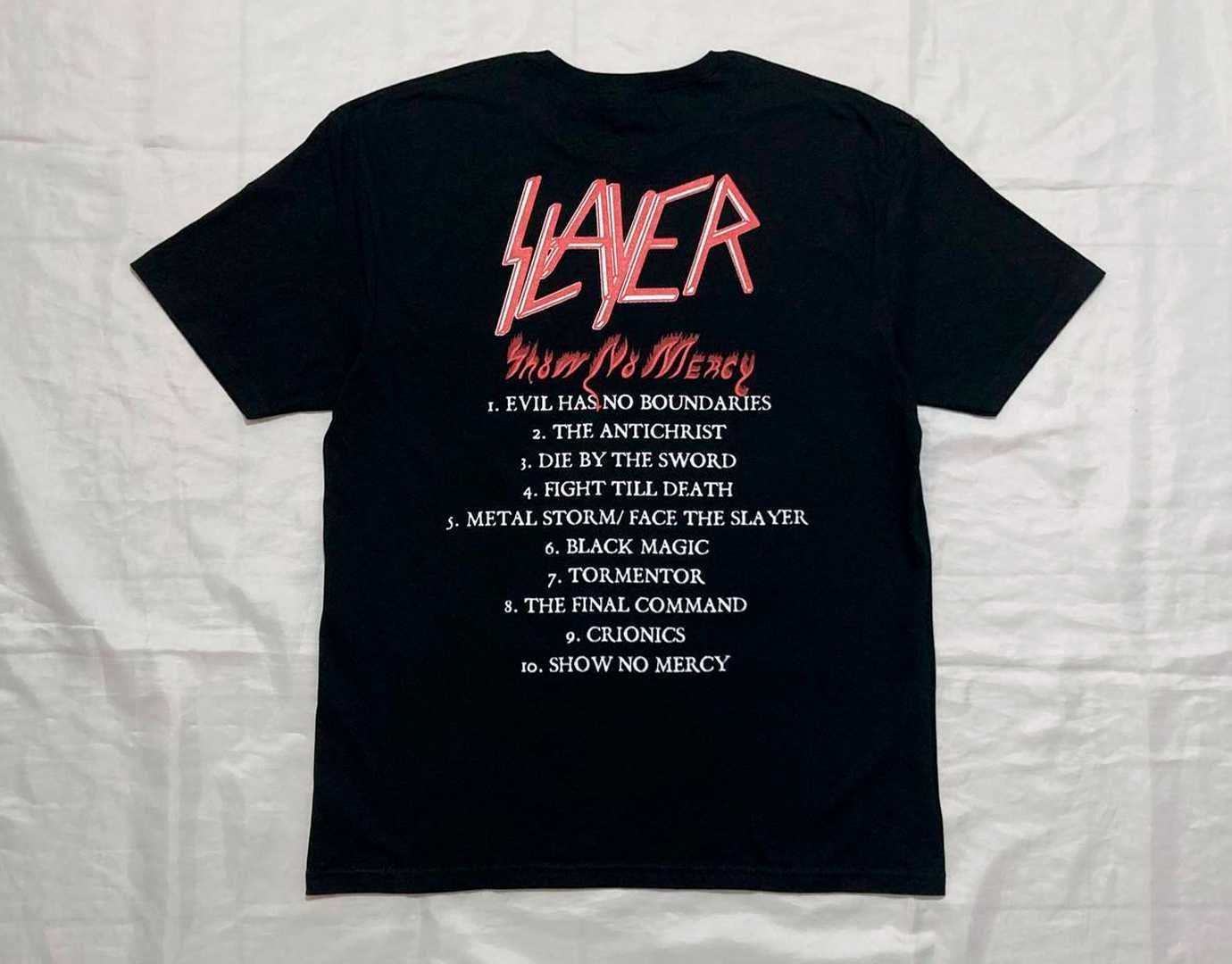 Футболка / мерч Slayer - Show no Mercy - S, M , L , XL , XXL