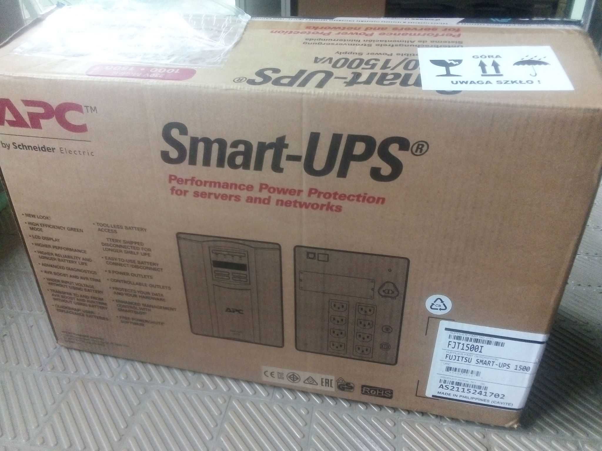 Zasilacz awaryjny FUJITSU Smart UPS 1500VA Tower