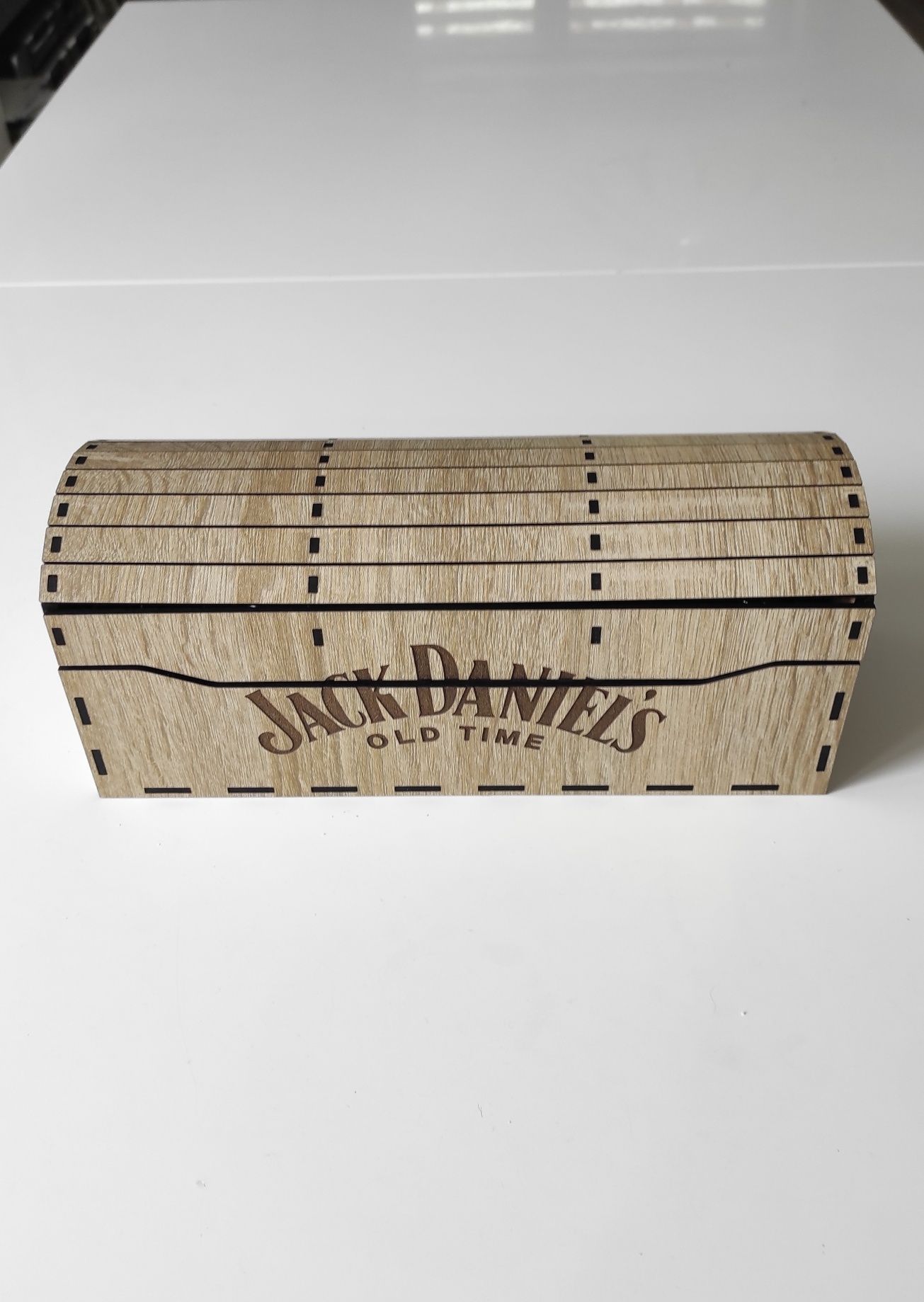 Skrzynka opakowanie na whisky Jack Daniels grawer