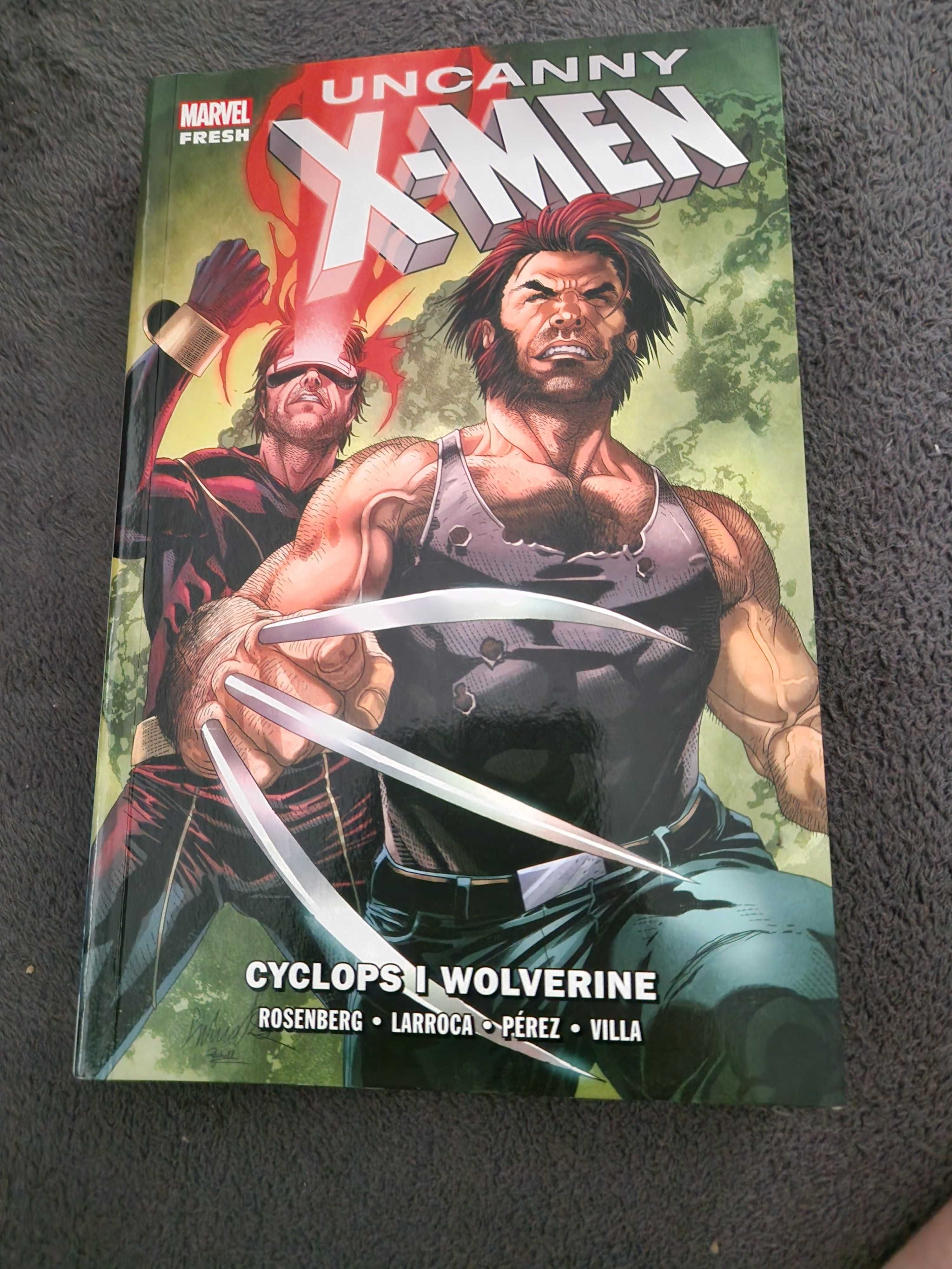 Uncanny X-Men Cyclops i Wolverine