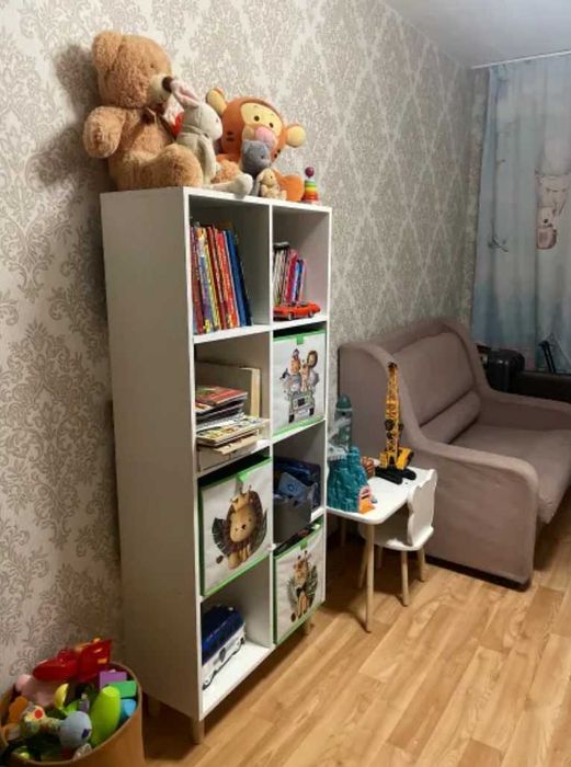 Стелаж з дсп стелаж книжковий полка для игрушек полиця з дсп для офісу