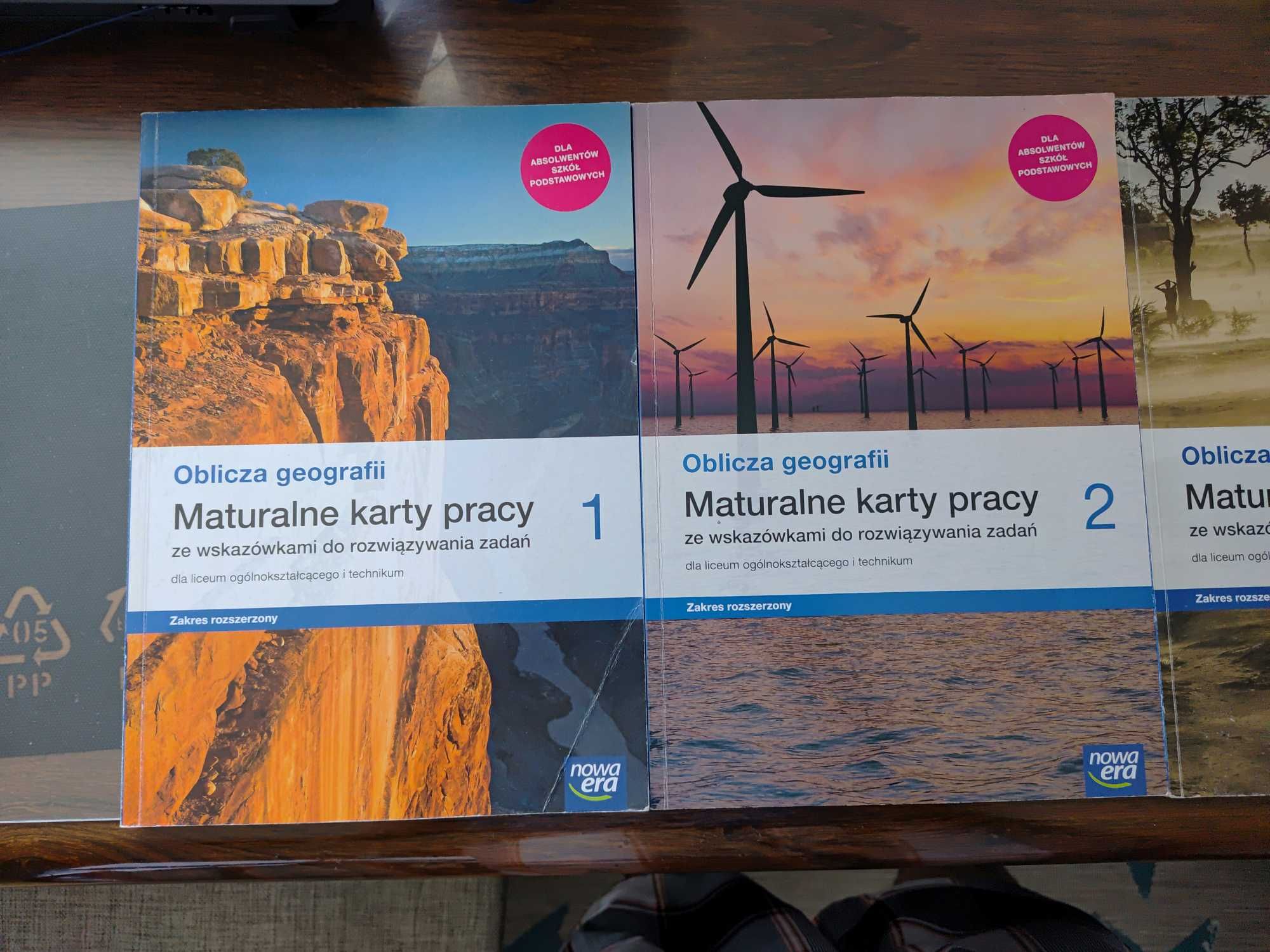 Maturalne KARTY pracy z geografi rozszerz. 1,2 i 4