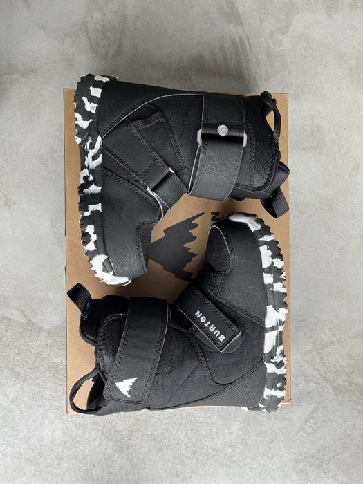 Burton Mini Grom roz 30,5 buty snowboard czarne