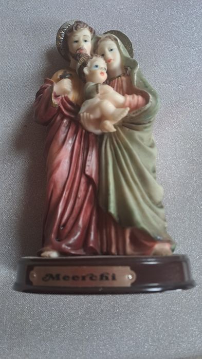 Figurka Swiety Józef i Maryja z dzieciątkiem