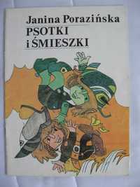 Ulubione Bajki książki dla dzieci Psotki i Śmieszki J. Porazińska