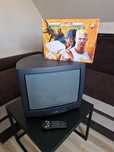 OKAZJA RETRO! Telewizor CRT 17 cali  Philips i Nowy pegasus z pistolet