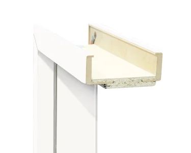 Ościeżnica biała classen white uni lewa regulowana opaska 80mm