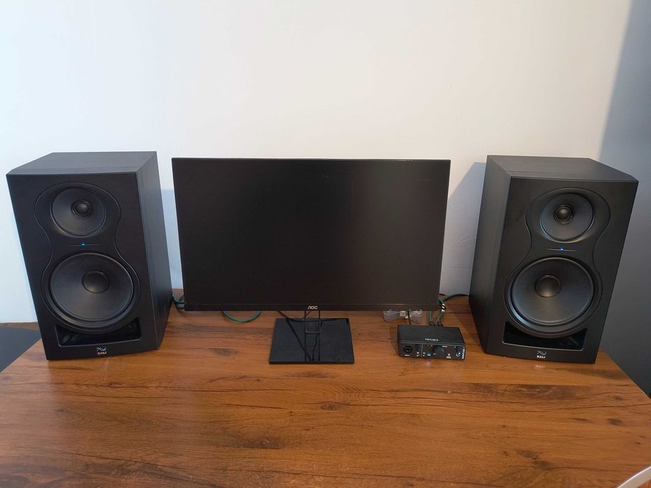 Monitory Kali IN-8 V2 oraz Arturia Minufuse1
