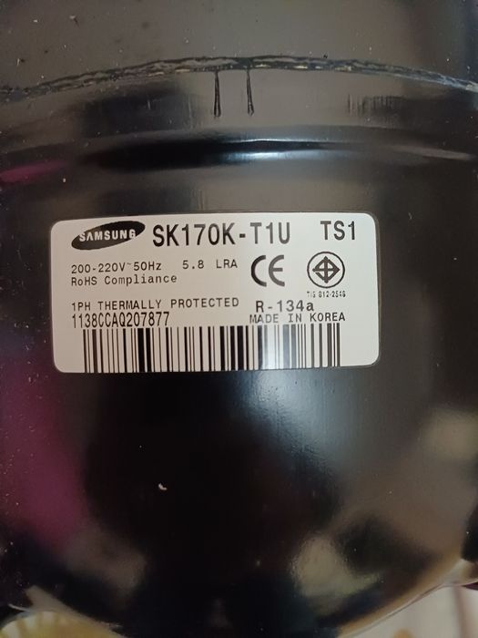 Компрессор для холодильника
samsung sk170k-t1u