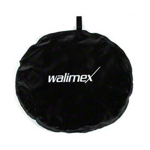 WALIMEX Fundo Dobrável Preto/Branco - 150x200cm