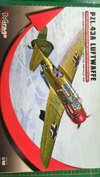KARAŚ PZL P- 43 Luftwaffe skala 1:48