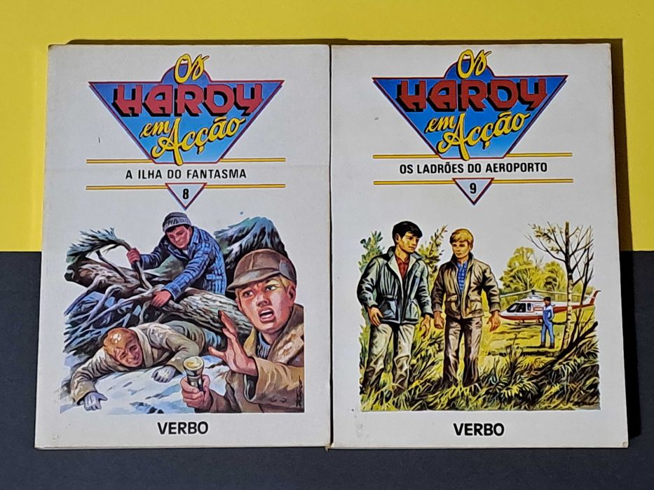 Franklin W. Dixon - Os Hardy (Colecção de 10 volumes)