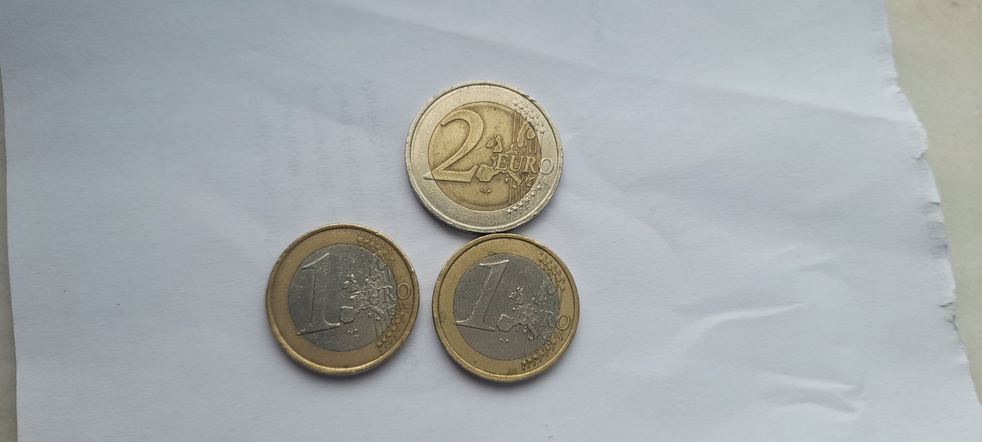 1999 França  2 euros 1 euro