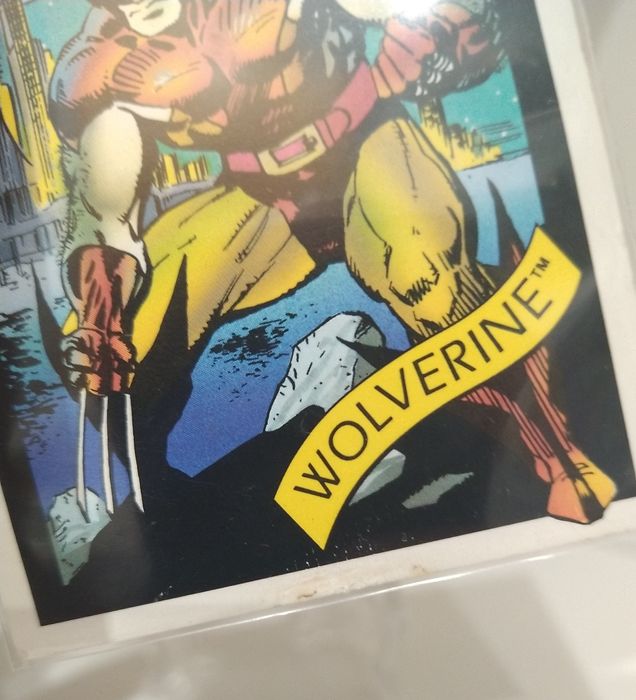 Carta promocional das trading cards da Marvel Universe Series II