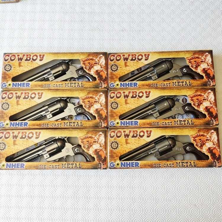 Pistola de Cowboy de fulminantes 12 tiros