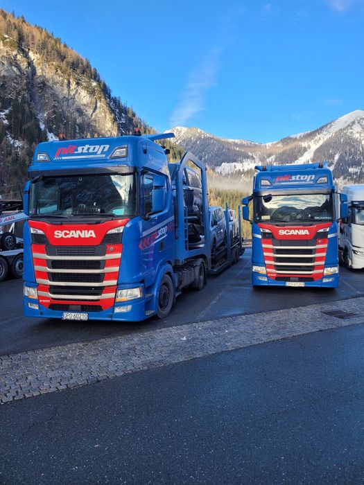 Tansport pojazdów z Włoch/Słowenii/Chorwacji do Polski