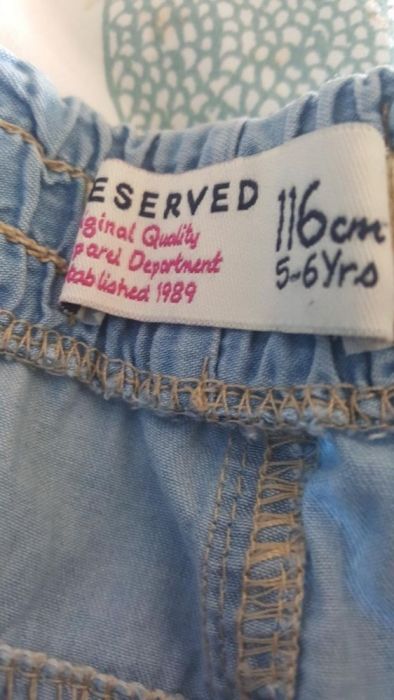 Spodenki dziewczęce