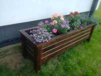 Donica drewniana doniczka ogrodowa 100x40x40 Każdy wymiar TANIO KWIATY