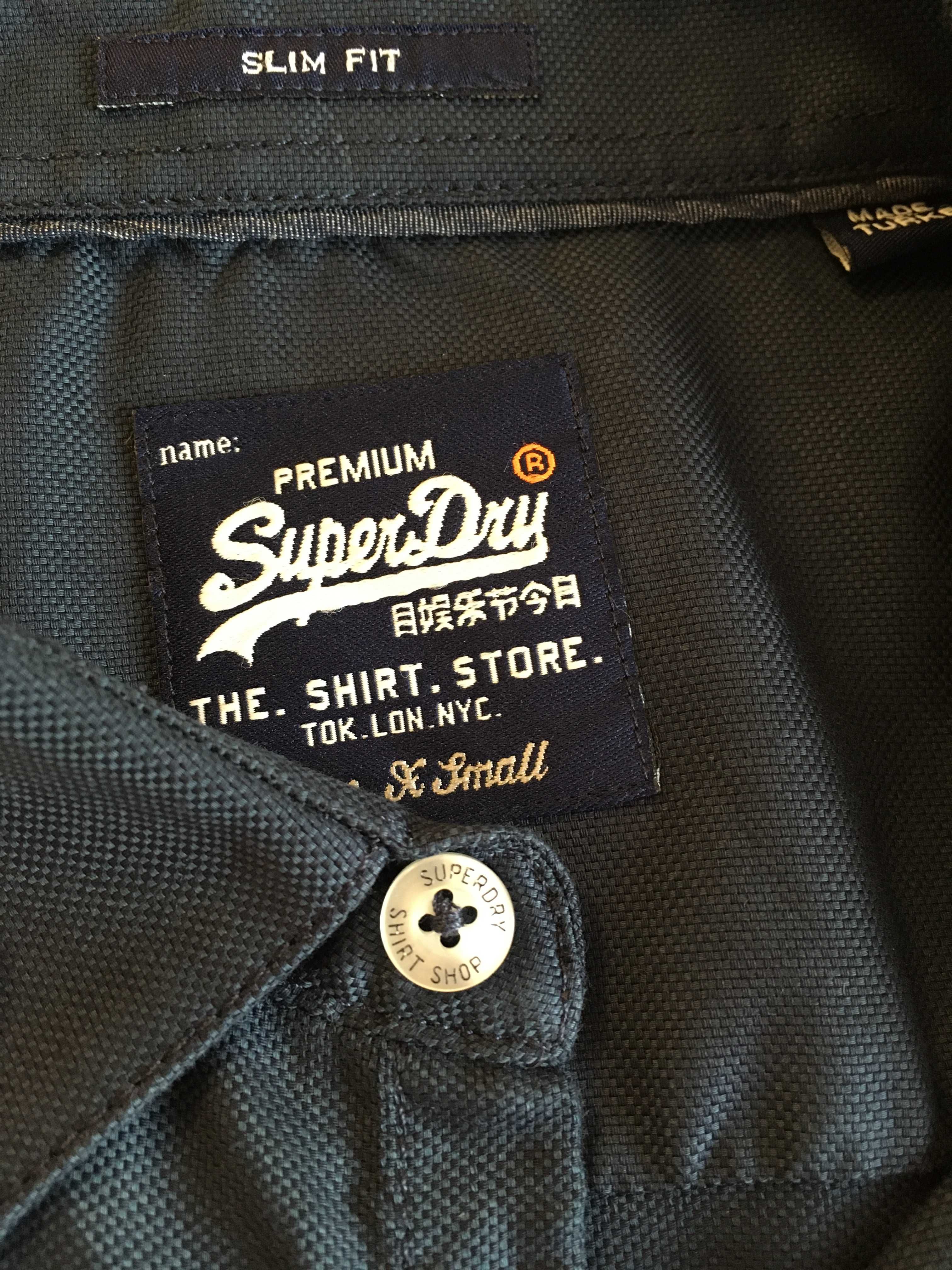Мужская рубашка superdry оригинал s-xs