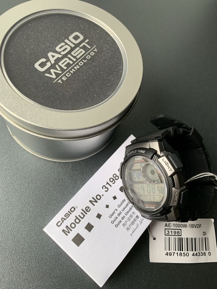 Casio AE-1400WHD-1AVDF Годинник оригінал. Часы оригинал.