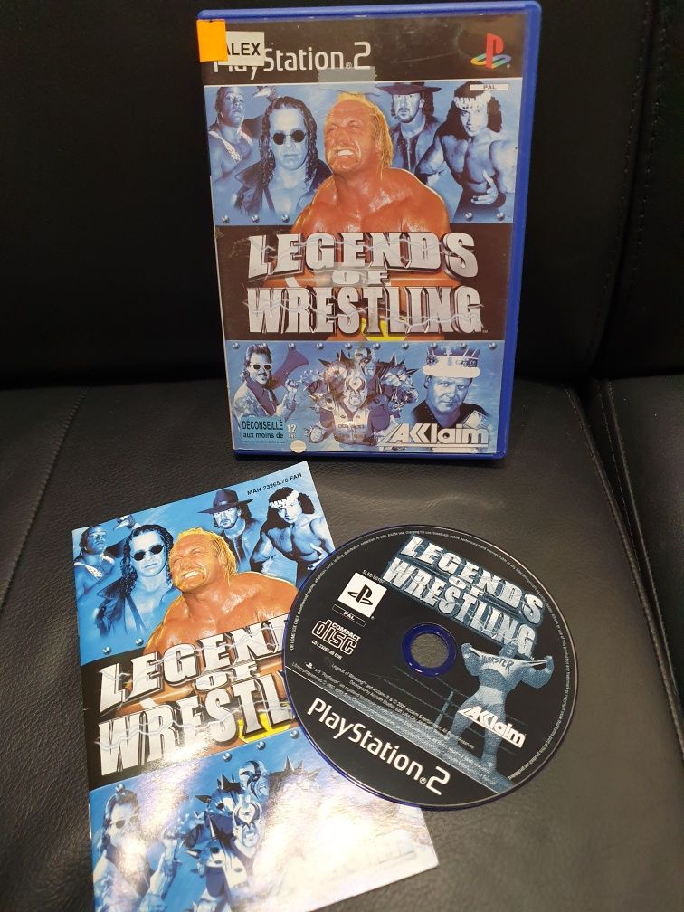 Gra gry ps2 playstation 2 Unikat Legends of Wrestling