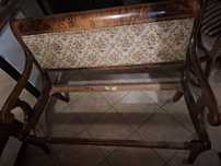 Sofa, ława stylowa dwuosobowa /antyk, biedermeier/ do renowacji