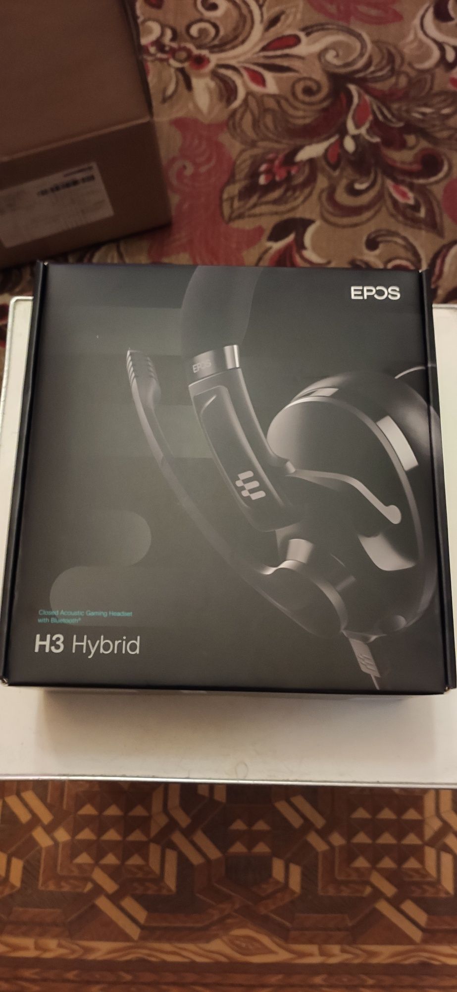 Навушники з мікрофоном Sennheiser EPOS H3 Hybrid Onyx Black (1000890)