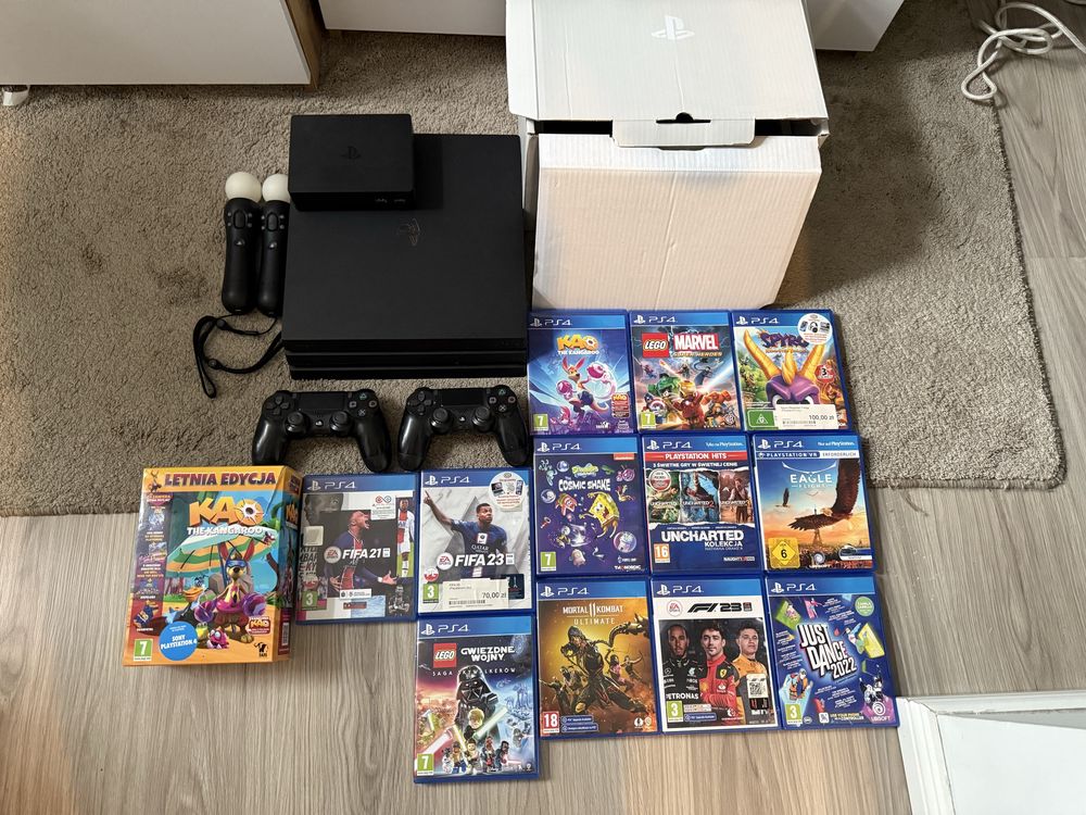 Konsola Ps4 Pro Mega zestaw