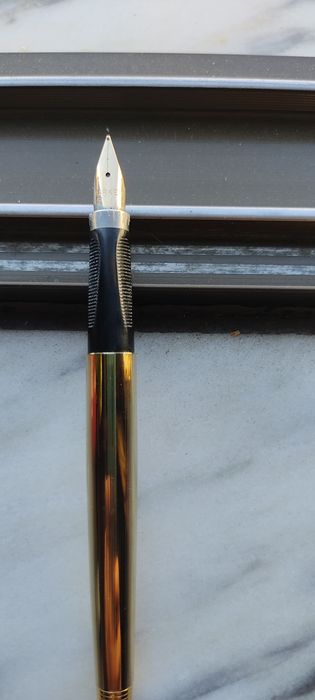 Caneta Parker ouro 22 kilates