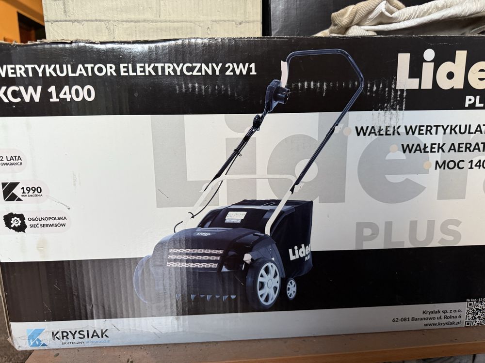 Wertykulator Lider *2 wałki*