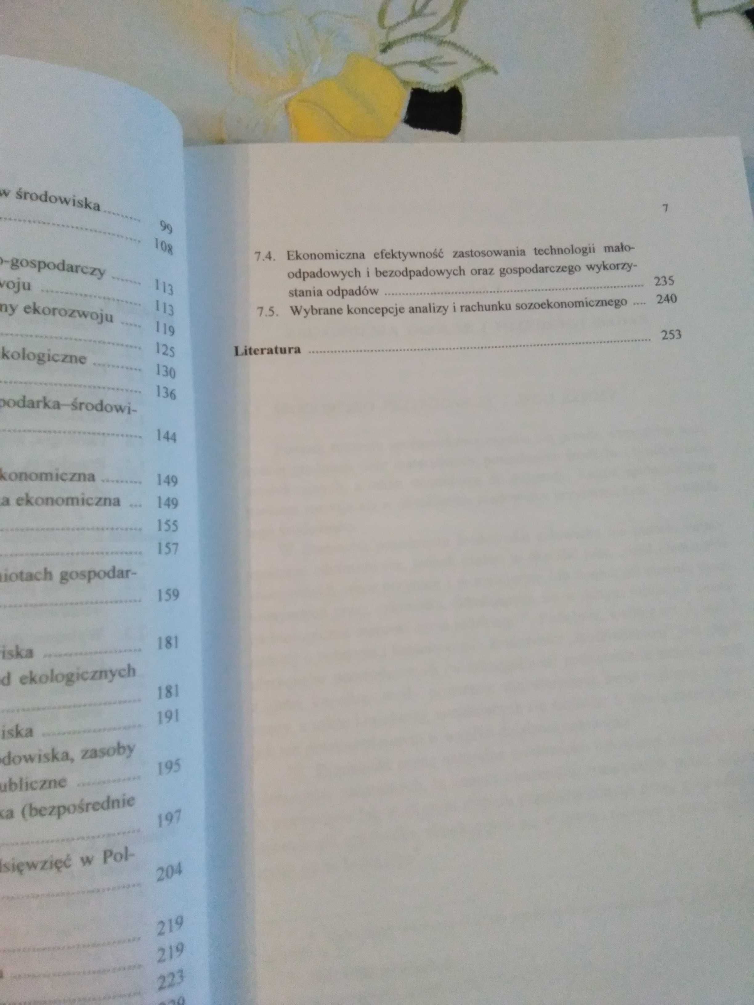 Gospodarka a środowisko przyrodnicze pod red.T.Madeja Uniwersytet Szcz