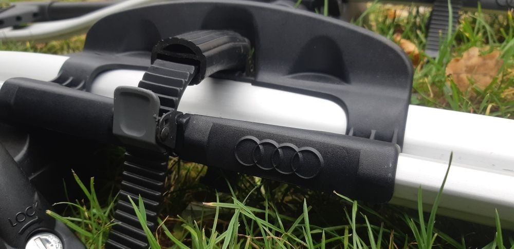 Bagażnik rowerowy dachowy Audi ( Thule 591) oryginalny
