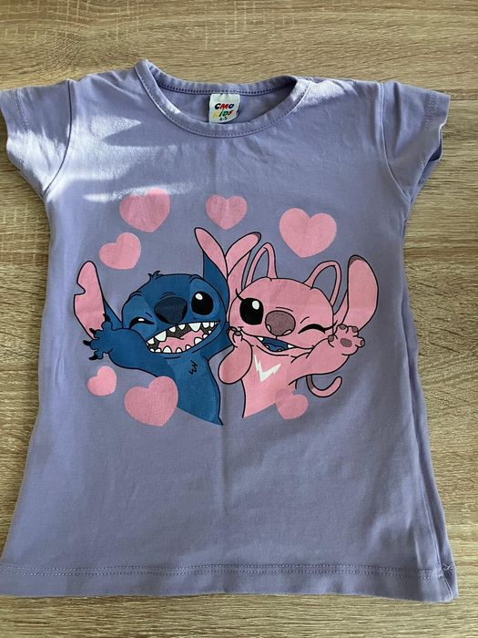 T-shir,bluzka z krotkim rękawem,podkoszulekt lilo i stich rozmiar 104