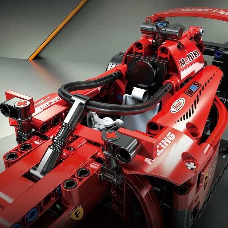 Formuła F1 Kompatybilne z LEGO Autko 455el Klocki Technic Nowy Pudelko