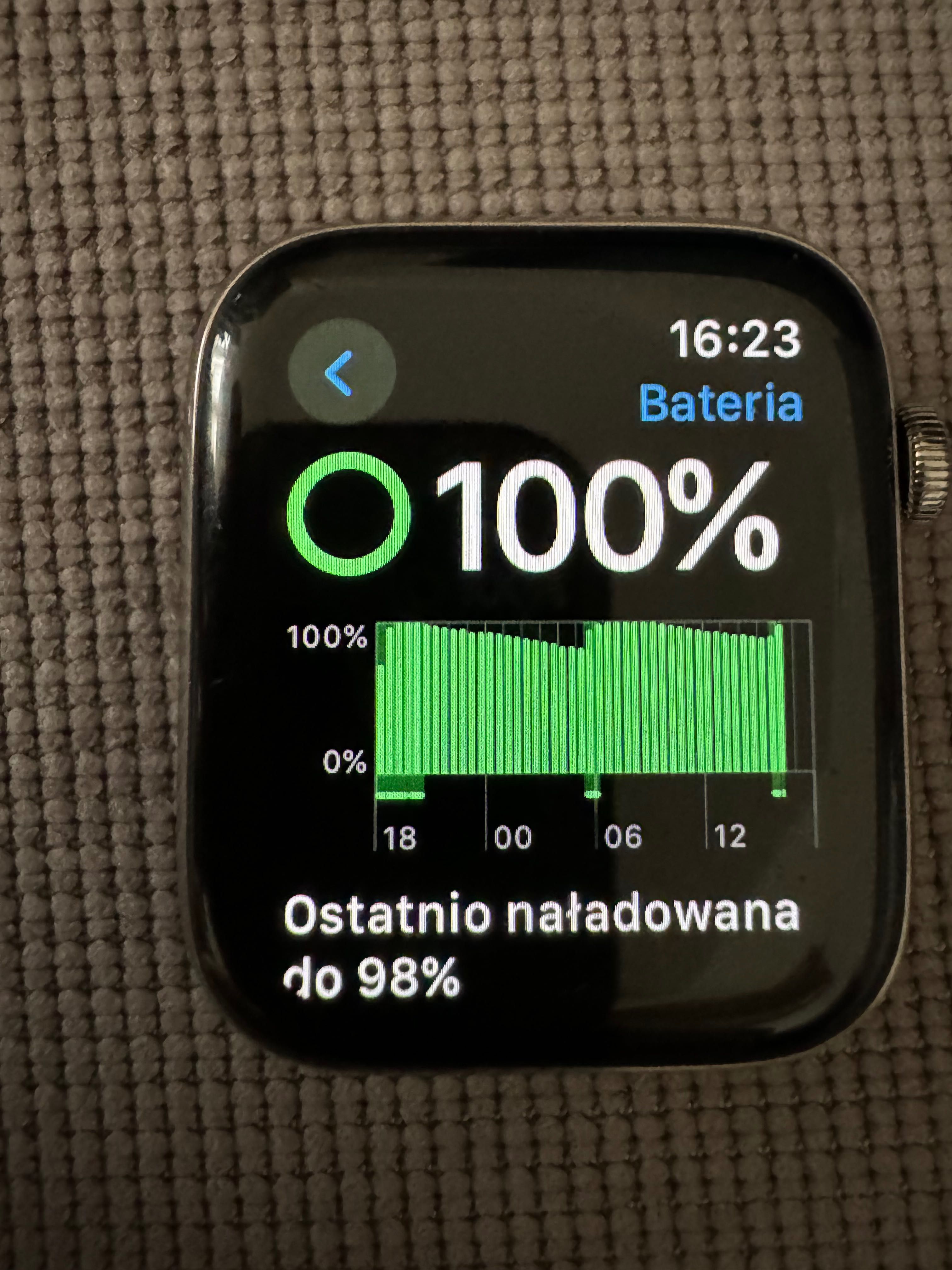 Apple Watch series 6 / stal nierdzewna /komplet /polska dystrybucja