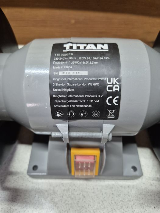 Titan Szlifierka Stołowa 150w