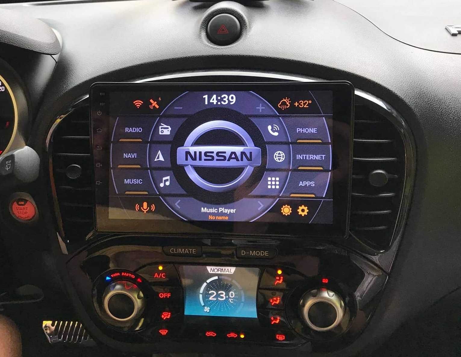 (NOVO) Rádio 2DIN 9" • NISSAN Juke (2010 até 2019) • Android [4+32GB]