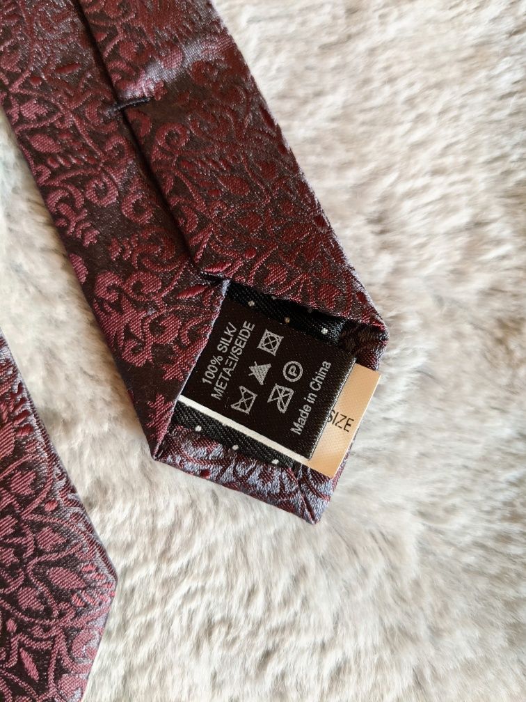 Jedwabny krawat 100% silk