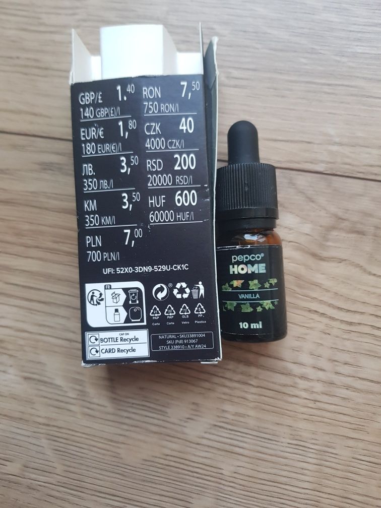 Olejek zapachowy wanilia marki Pepco 10 ml