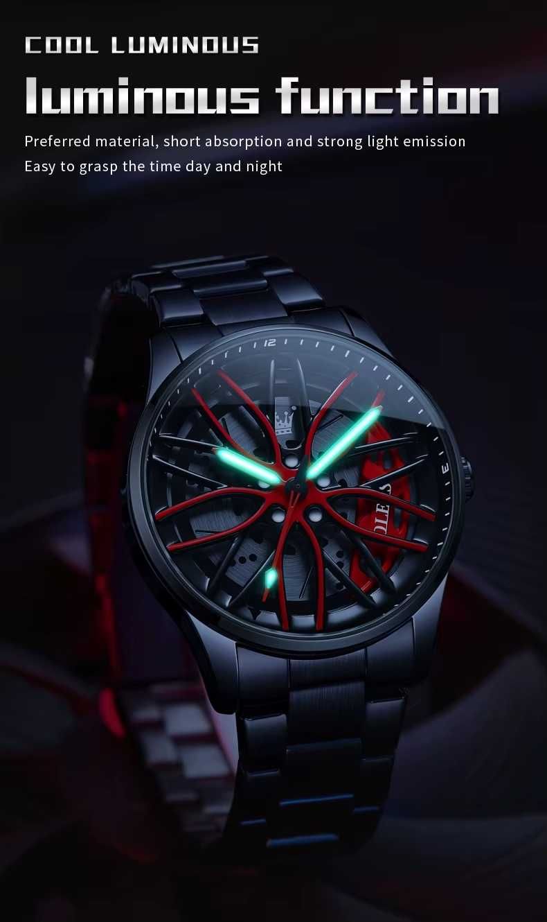 OLEVS 9937 Męski Zegarek – Elegancja i Nowoczesność