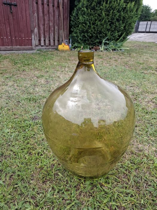 Butla balon 40l na wino bursztynowa