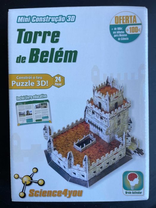 PUZZLE 3D EDUCATIVO SCIENCE4YOU + LIVRO EDUCATIVO + 100€ BILHETE MUSEU