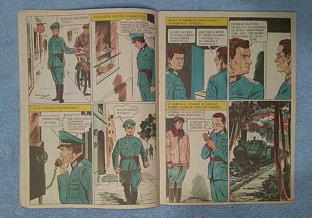 Wsypa komiks z kpt. Klossem