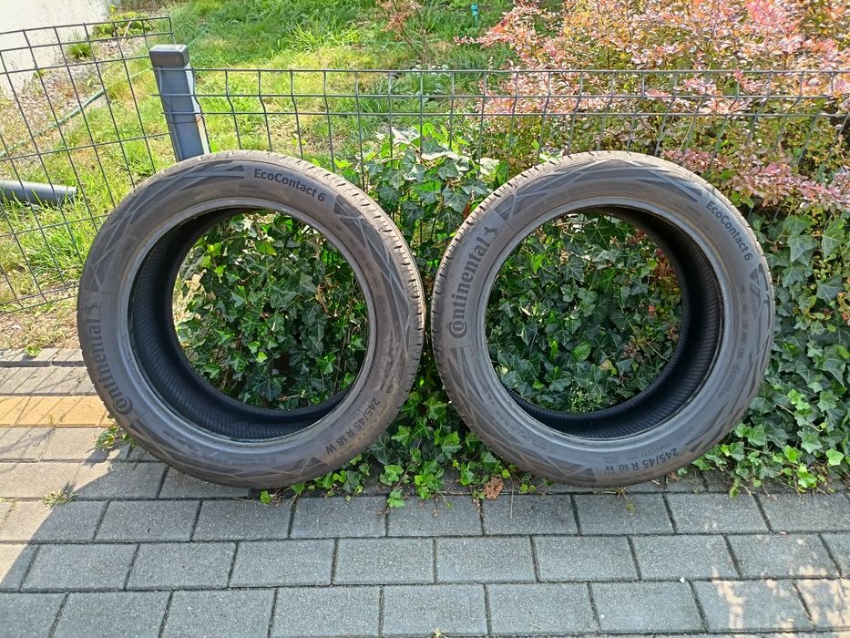 Opony letnie Continental Ecocontact 6 245/45/18 2023 rok