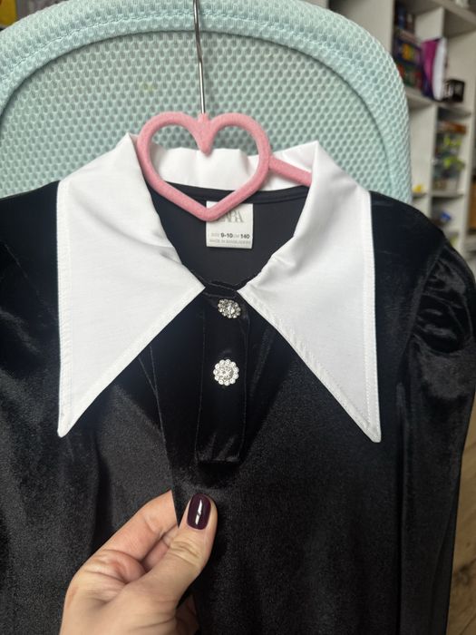 Сукня хеловін венздей zara 140 см