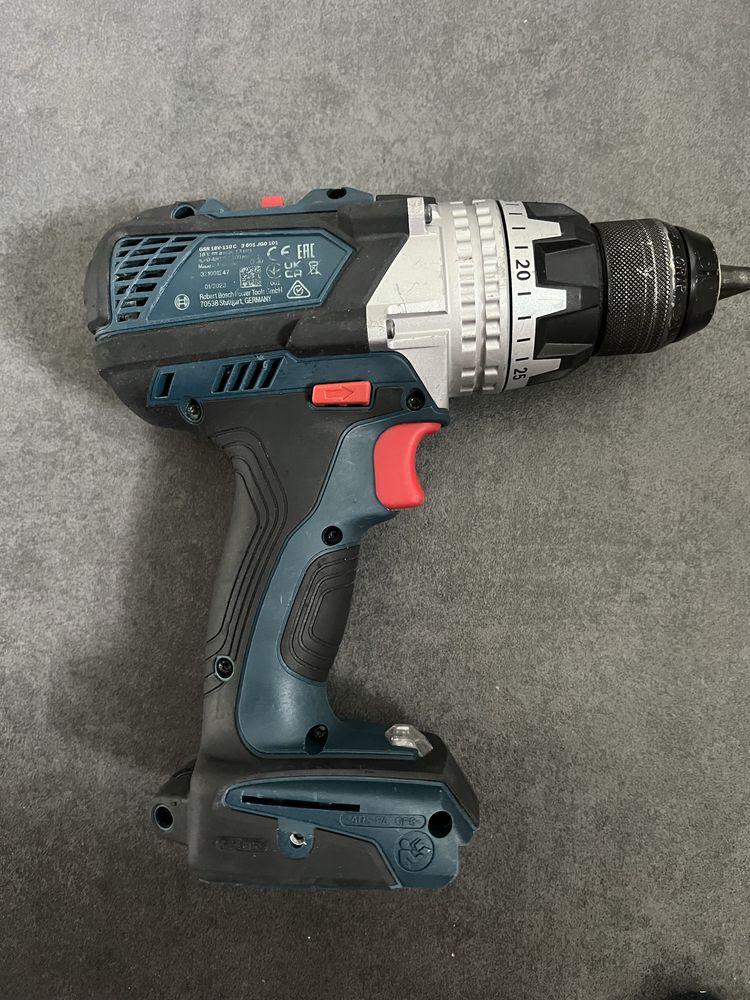 Безщітковий Акум. Шуруповерт Bosch GSR 18V-110 C