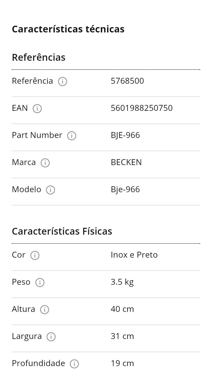 Centrifugadora BECKEN Bje-966